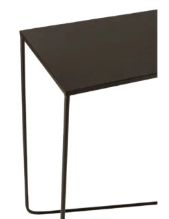 Cadre Croisé En Métal Noir Pour Console -Magasin De Meubles De Qualité cadre croise en metal noir pour consolej line 4