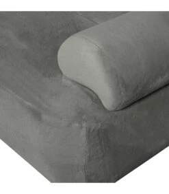 Canapé 2 Places Fausse Fourrure Vert Gris -Magasin De Meubles De Qualité canape 2 places fausse fourrure vert gris 3