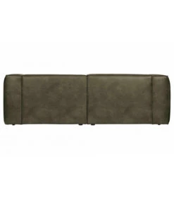 Canapé Bean 3.5 Places En Cuir Recyclé Army -Magasin De Meubles De Qualité canape bean 35 places en cuir recycle army 2