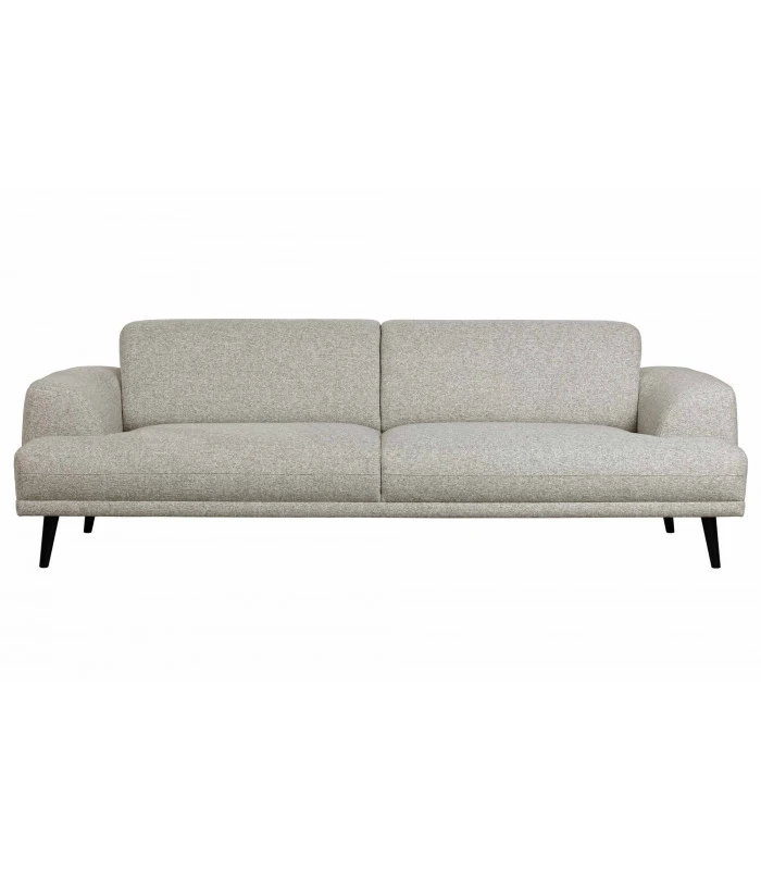 Canapé Brush 3 Places Tissu Naturel 1 Canapé Brush 3 Places Tissu Naturel