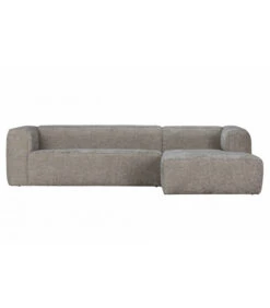 Canapé D'Angle Droit Bean Chiné Travertin