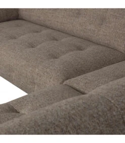 Canapé D'Angle Droit Lloyd Tissé Brun Foncé -Magasin De Meubles De Qualité canape d angle droit lloyd tisse brun fonce 3