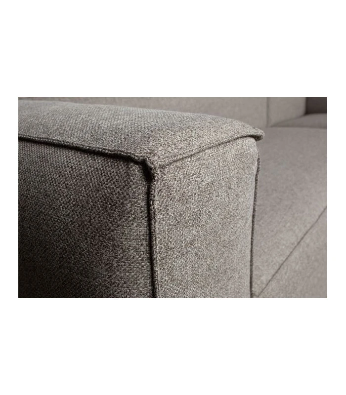 Canapé D'Angle Gauche Bean En Tissu Gris Clair 6 Canapé D'Angle Gauche Bean En Tissu Gris Clair – Image 6