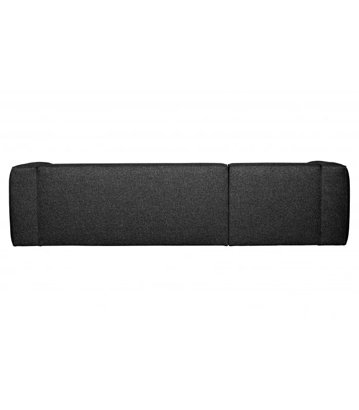 Canapé D'Angle Gauche Bean En Tissu Gris Foncé 4 Canapé D'Angle Gauche Bean En Tissu Gris Foncé – Image 4