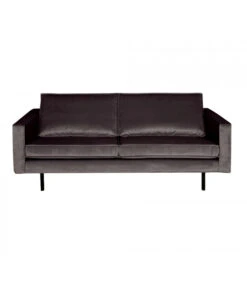 Canapé Rodéo 2.5 Places Velvet Anthracite