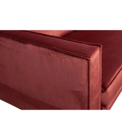 Canapé Rodéo 2.5 Places Velvet Chestnut -Magasin De Meubles De Qualité canape rodeo 25 places velvet chestnut 2