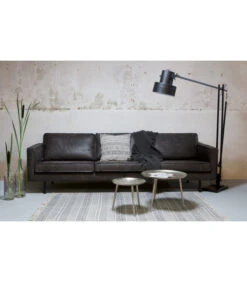 Canapé Rodéo 3 Places XL Black Cuir Recyclé -Magasin De Meubles De Qualité canape rodeo 3 places xl noir cuir recycle 5