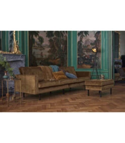 Canapé Rodéo 3 Places XL Velvet Miel -Magasin De Meubles De Qualité canape rodeo 3 places xl velvet miel 5