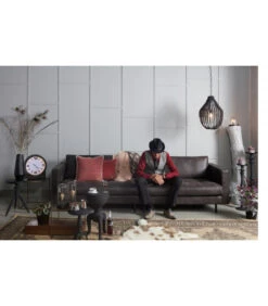 Canapé Rodéo Classic 3 Places XL Black Cuir Recyclé Façon Matelassé 14 Canapé Rodéo Classic 3 Places XL Black Cuir Recyclé Façon Matelassé -Magasin De Meubles De Qualité canape rodeo classic 3 places xl black cuir recycle facon matelasse 6