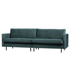 Canapé Rodéo Classic 3 Places XL Velvet Teal Bleu Canard Matelassé -Magasin De Meubles De Qualité canape rodeo classic 3 places xl velvet teal matelasse 2