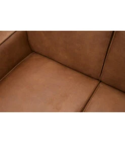 Canapé Statement 4 Places 280cm En Cuir Recyclé Cognac -Magasin De Meubles De Qualité canape statement 4 places 280cm velvet jaune miel 12