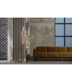 Canapé Statement 4 Places 280cm Velvet Jaune Miel -Magasin De Meubles De Qualité canape statement 4 places 280cm velvet jaune miel 6