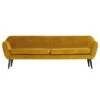 Canapé Rocco 230cm Velours Ocre