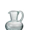 Carafe Balle Verre Bleu Clair