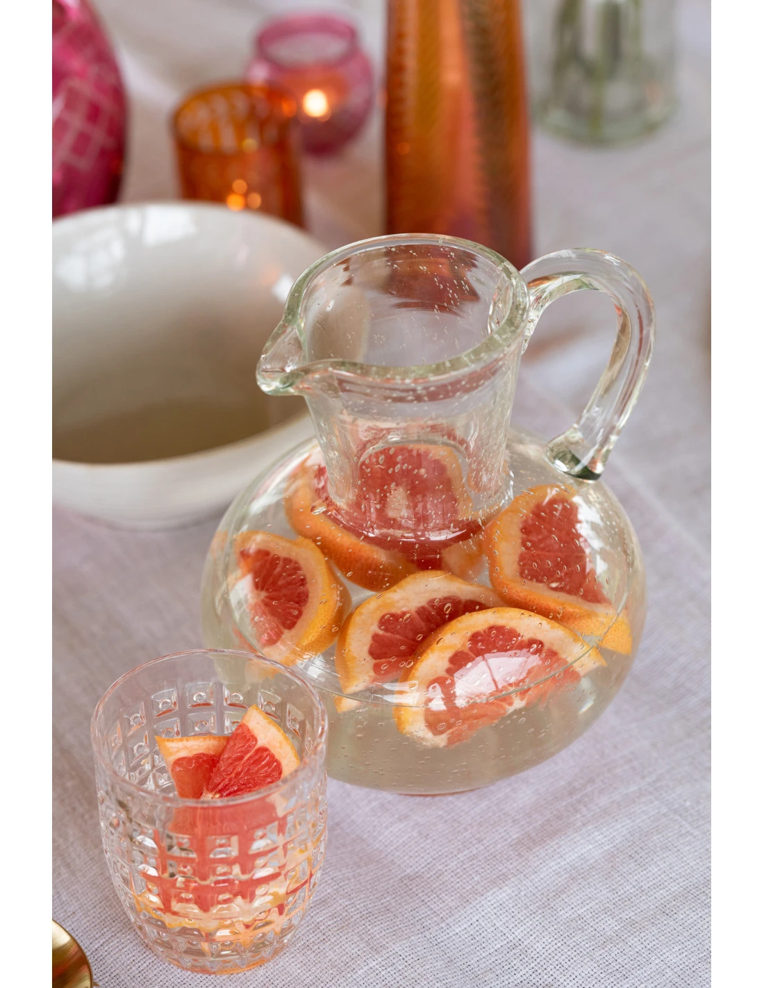 Carafe Balle Verre Transparent 2 Carafe Balle Verre Transparent – Image 2