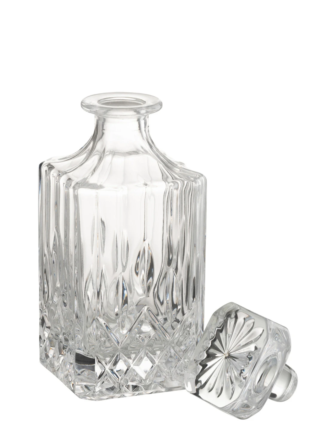 Carafe En Verre Transparent Franco 2 Carafe En Verre Transparent Franco – Image 2