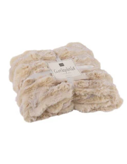 Carreaux Vague Polyester Crème