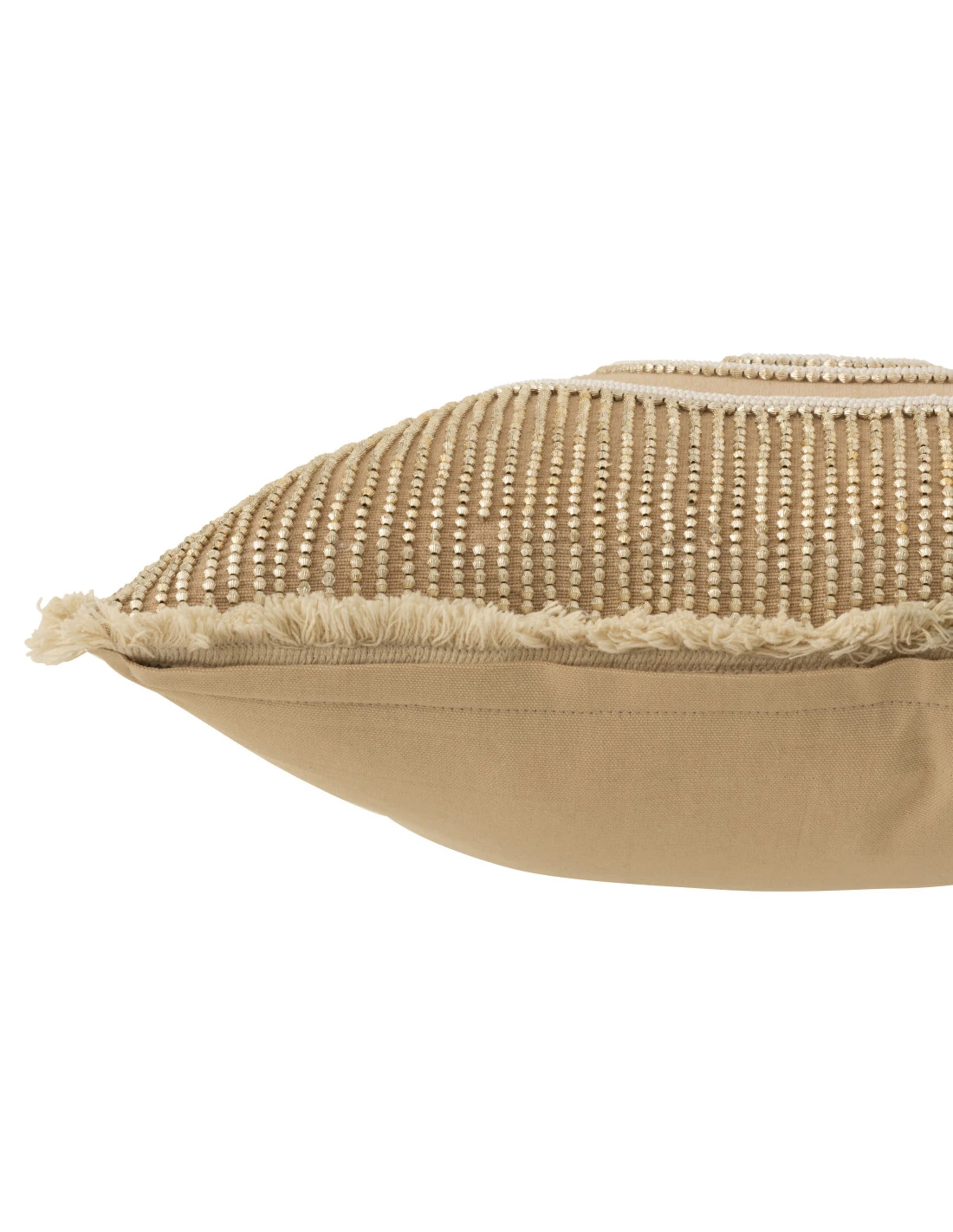 Cercle De Coussin En Coton Blanc/beige Ibiza 3 Cercle De Coussin En Coton Blanc/beige Ibiza – Image 3