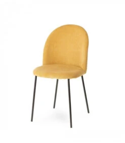 Chaise Abba Moutarde -Magasin De Meubles De Qualité chaise abba moutarde 3