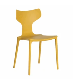 Lot De 4 Chaises Bøjle Jaune