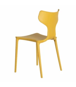 Lot De 4 Chaises Bøjle Jaune -Magasin De Meubles De Qualité chaise bojle gris fonce 3