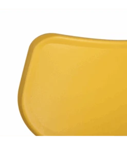 Lot De 4 Chaises Bøjle Jaune -Magasin De Meubles De Qualité chaise bojle gris fonce 4