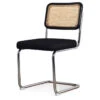 Chaise Capsule Bouclette Noir