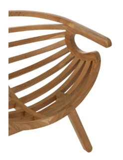 Chaise Crabe En Bois De Teck Naturel -Magasin De Meubles De Qualité chaise crabe en bois de teck naturel 6