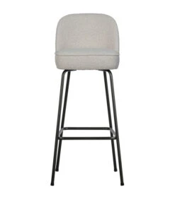 Chaise De Bar Vogue 79cm Bouclé Naturel