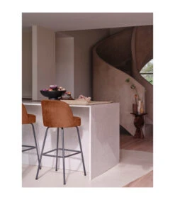 Chaise De Bar Vogue 79cm Rouille 7 Chaise De Bar Vogue 79cm Rouille -Magasin De Meubles De Qualité chaise de bar vogue 79cm rouille 2