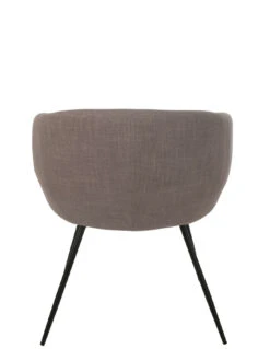 Chaise En Acier/mousse Taupe. 10 Chaise En Acier/mousse Taupe. -Magasin De Meubles De Qualité chaise en aciermousse taupe 3