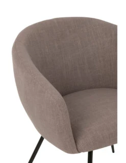 Chaise En Acier/mousse Taupe. 13 Chaise En Acier/mousse Taupe. -Magasin De Meubles De Qualité chaise en aciermousse taupe 6