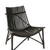 Chaise En Rotin Noir