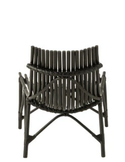 Chaise En Rotin Noir -Magasin De Meubles De Qualité chaise en rotin noir 3