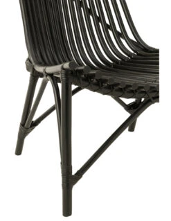 Chaise En Rotin Noir -Magasin De Meubles De Qualité chaise en rotin noir 4