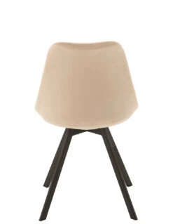 Chaise Hélène En Métal/textile Beige -Magasin De Meubles De Qualité chaise helene en metaltextile beige 6