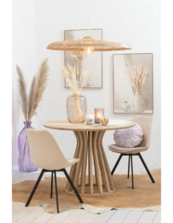 Chaise Hélène En Métal/textile Beige -Magasin De Meubles De Qualité chaise helene en metaltextile beige 9