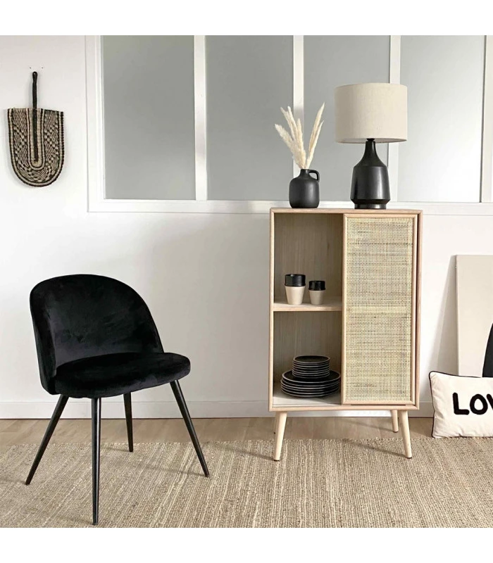 Chaise Ingrid Noire 2 Chaise Ingrid Noire – Image 2