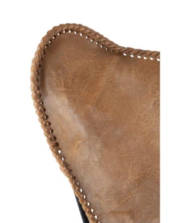 Chaise Longue En Cuir/métal Cognac 12 Chaise Longue En Cuir/métal Cognac -Magasin De Meubles De Qualité chaise longue en cuirmetal cognac 4