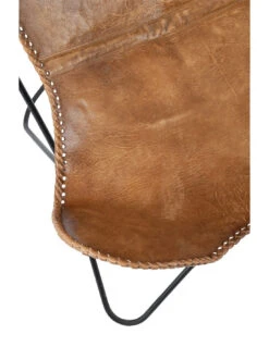 Chaise Longue En Cuir/métal Cognac 13 Chaise Longue En Cuir/métal Cognac -Magasin De Meubles De Qualité chaise longue en cuirmetal cognac 5