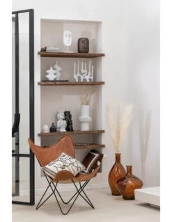 Chaise Longue En Cuir/métal Cognac 14 Chaise Longue En Cuir/métal Cognac -Magasin De Meubles De Qualité chaise longue en cuirmetal cognac 6