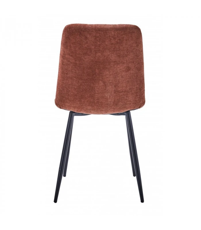 Chaise Manta Brun Chenillé 2 Chaise Manta Brun Chenillé – Image 2