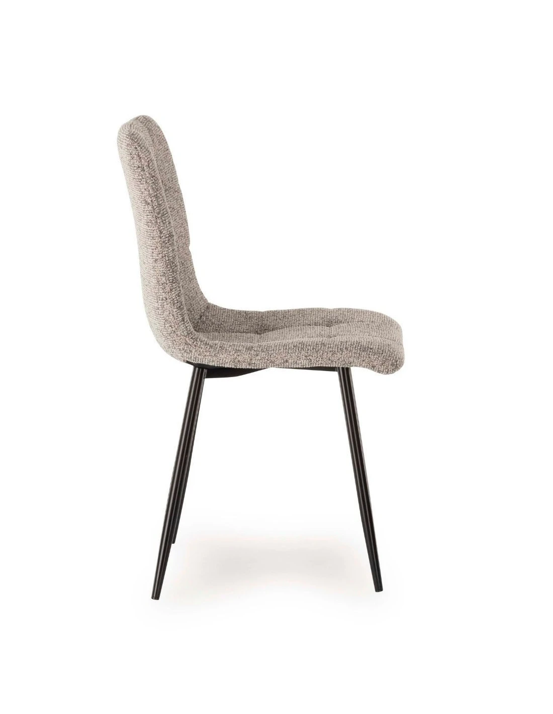 Chaise Manta Chiné Gris 4 Chaise Manta Chiné Gris – Image 4