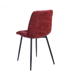 Chaise Manta P38 Bordeaux Brush -Magasin De Meubles De Qualité chaise manta p38 bordeaux brush 3
