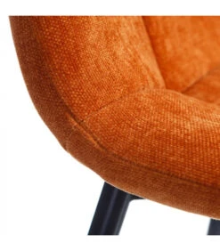 Chaise Manta P38 Orange Brush -Magasin De Meubles De Qualité chaise manta p38 orange brush 4