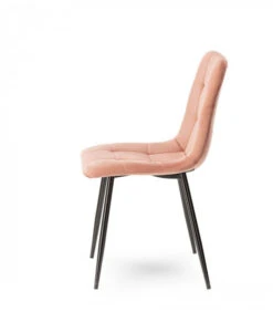 Chaise Manta Rose Poudré Velours Ras 9 Chaise Manta Rose Poudré Velours Ras -Magasin De Meubles De Qualité chaise manta rose poudre velours ras 3