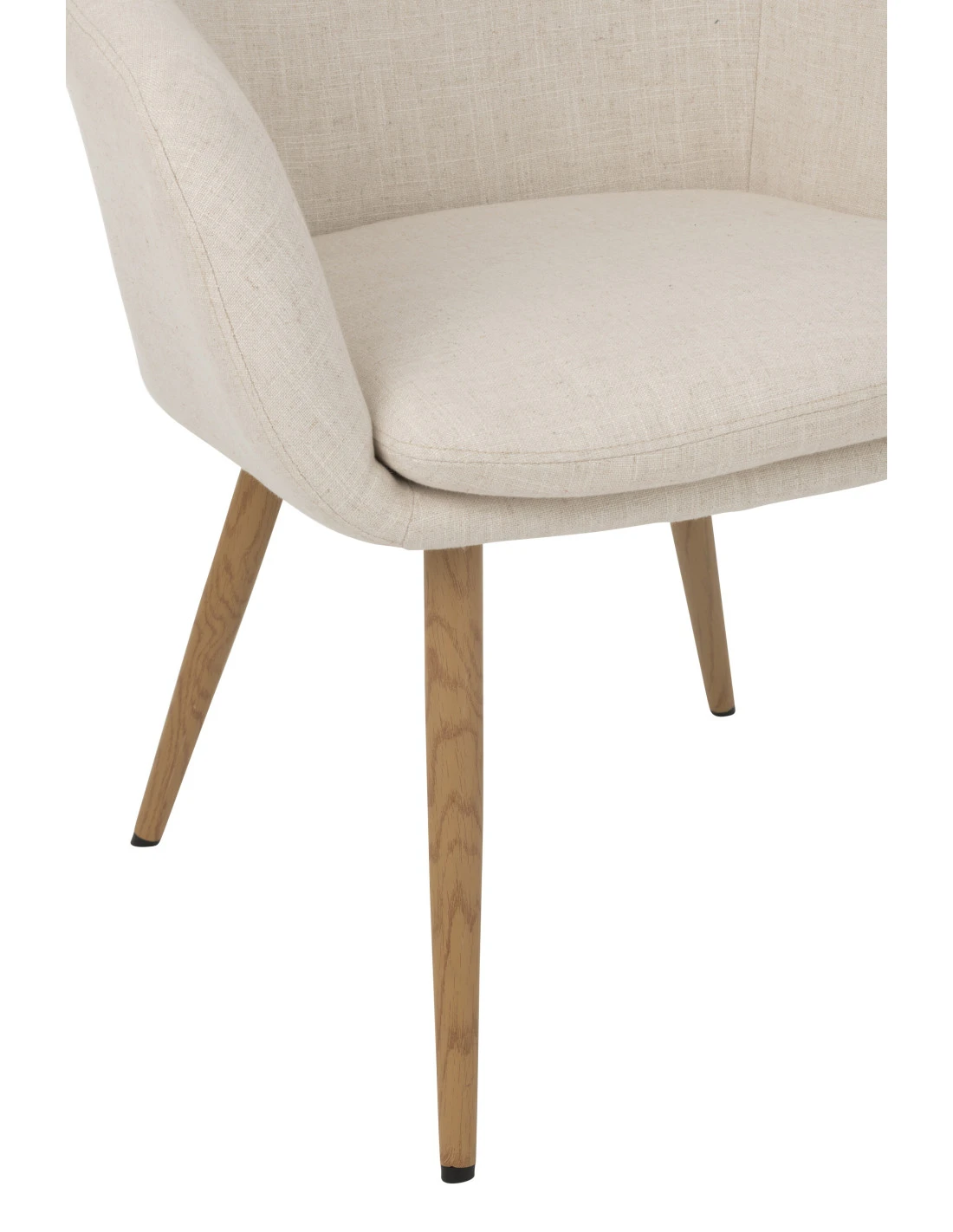 Chaise Miles En Acier/mousse Ivoire 7 Chaise Miles En Acier/mousse Ivoire – Image 7