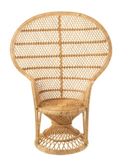 Chaise Paon Avec Coussin En Rotin Naturel -Magasin De Meubles De Qualité chaise paon avec coussin en rotin naturel 10