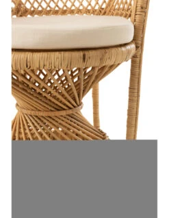 Chaise Paon Avec Coussin En Rotin Naturel -Magasin De Meubles De Qualité chaise paon avec coussin en rotin naturel 13