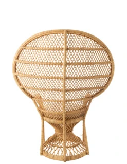 Chaise Paon Avec Coussin En Rotin Naturel -Magasin De Meubles De Qualité chaise paon avec coussin en rotin naturel 8